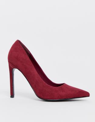 asos red court shoes