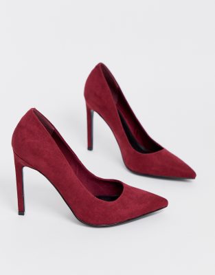 asos red court shoes