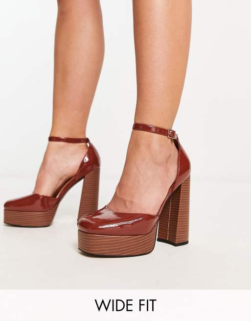 Asos hotsell tan heels