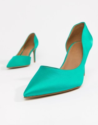 green wide fit shoes