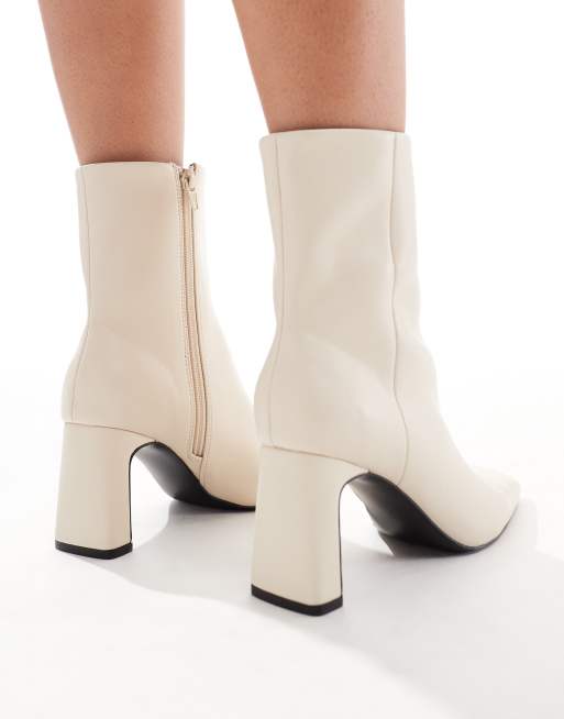 Asos kitten heel fashion boots