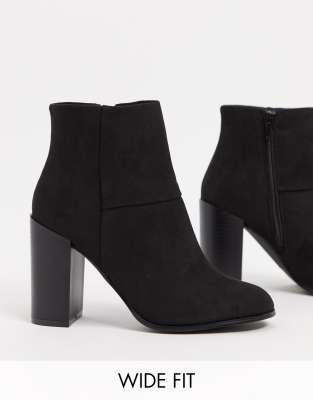 wide fit boots ankle