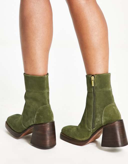 Suede hot sale boots asos