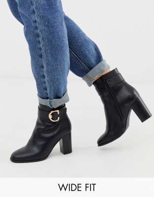 asos heeled ankle boots