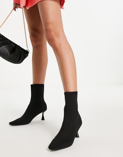 Black booties sock new arrivals