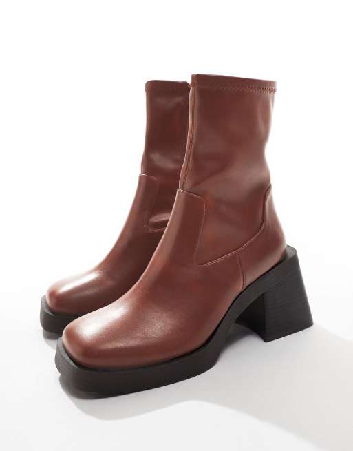 Asos tan ankle boots deals