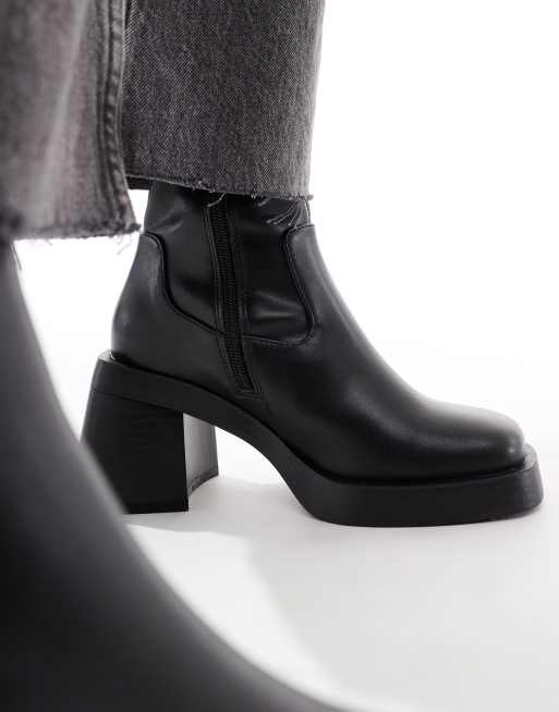 Asos platform ankle boots online