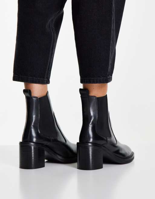 Asos leather chelsea boots hotsell