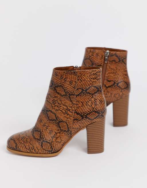 Bottines 2025 python camaieu