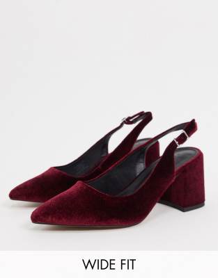 asos velvet heels