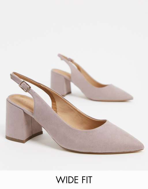 Taupe best sale slingback heels