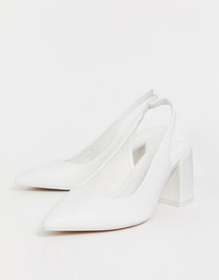 ASOS DESIGN Wide Fit Samson slingback 