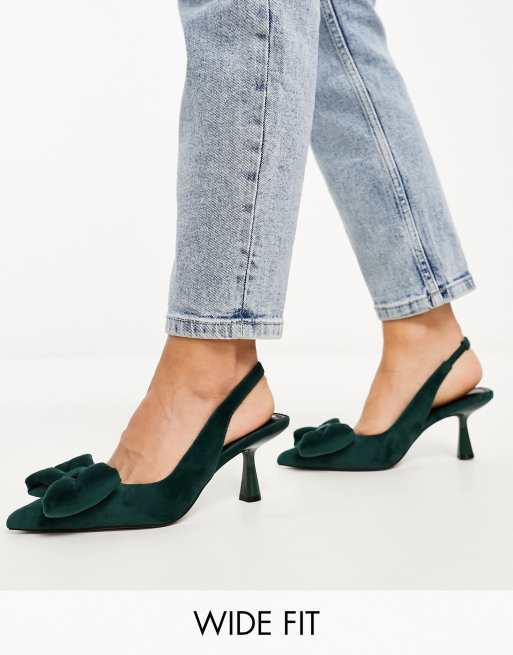 ASOS SCARLETTE Wide Fit Mid Heels, ASOS