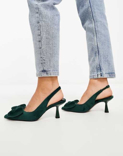 ASOS SCARLETTE Wide Fit Mid Heels, ASOS