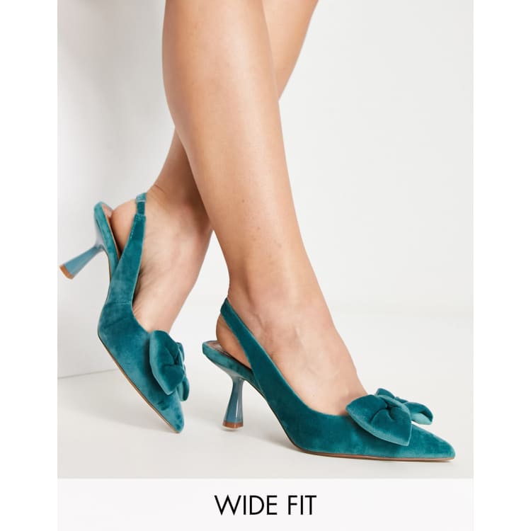 Asos velvet heels sale