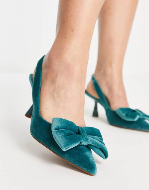 Asos hotsell velvet heels