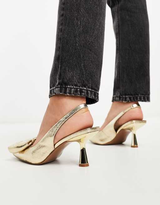 Asos mid outlet heel shoes