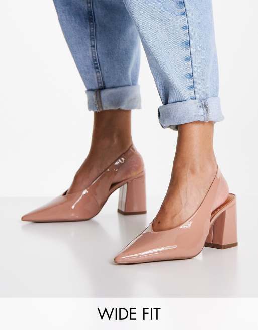 Asos pumps cheap blockabsatz