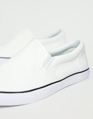 asos white plimsolls