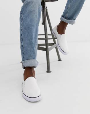 asos slip on plimsolls