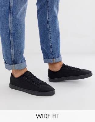 asos black sneakers