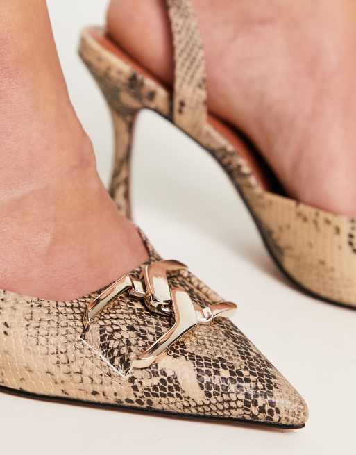 Asos snake print clearance heels