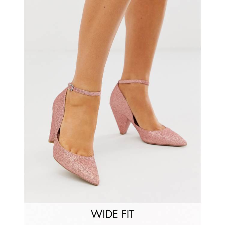 Asos glitter store heels