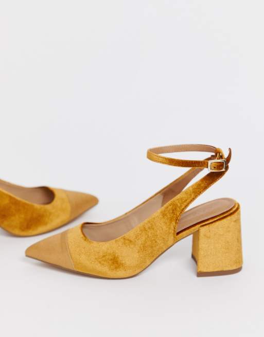 Ochre kitten sale heels