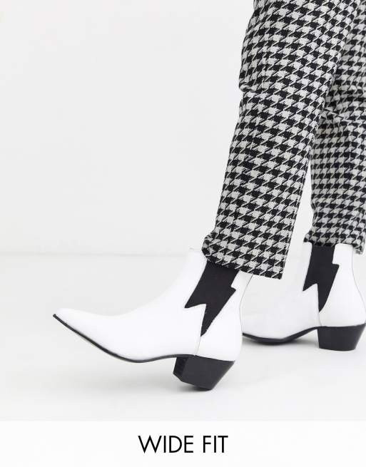 asos chelsea boots wide fit