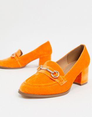 burnt orange wide fit shoes