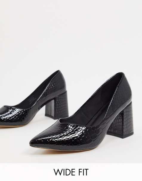 black court shoes asos