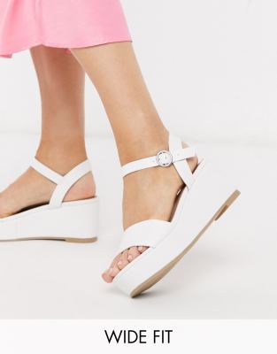 flatform wide fit sandals