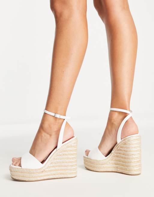 White low heel sales espadrilles