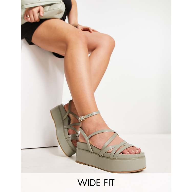 Asos on sale platform sandals