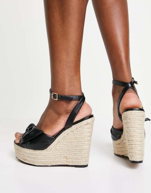 Asos hotsell brown wedges