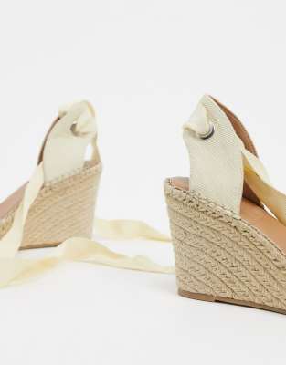 white wedges asos