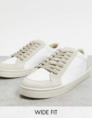asos white trainers mens