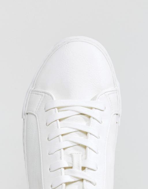 White wide fit trainers hot sale womens