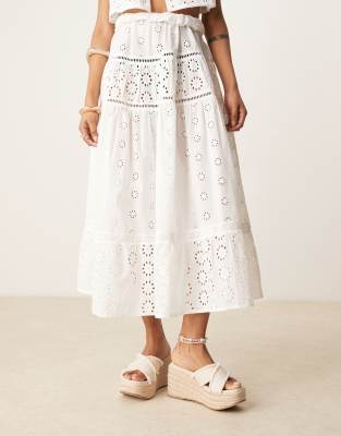 Asos Design Wide Fit Twirl Cross Strap Wedges In Neutral