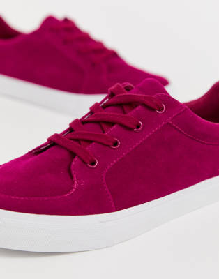 asos pink trainers