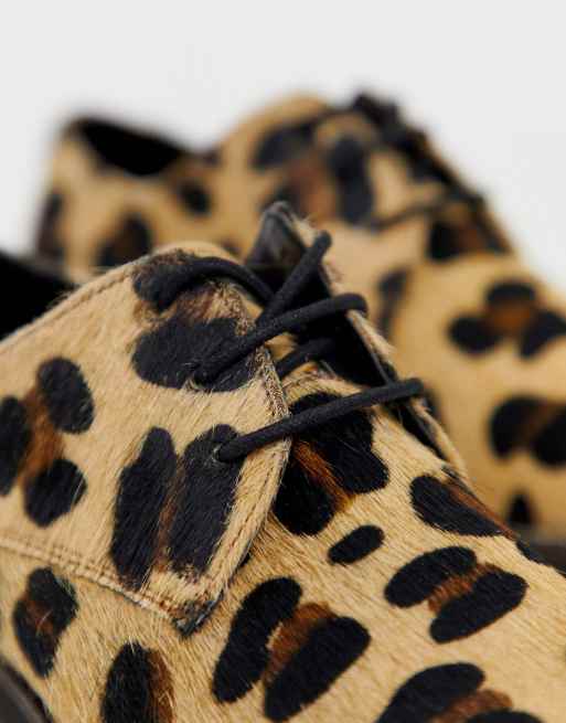 Asos best sale leopard shoes