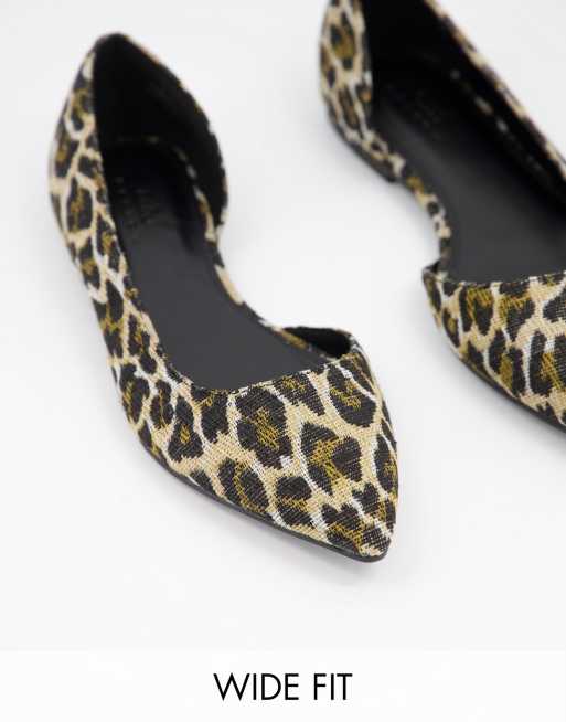 Leopard cut deals out flats