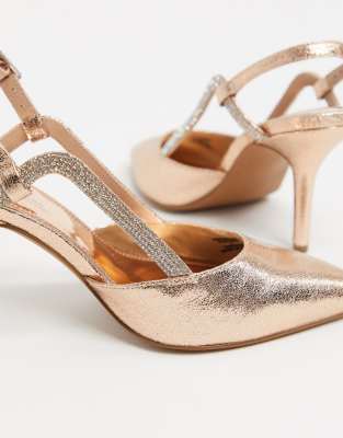 rose gold shoes asos