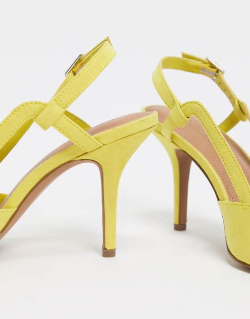 Asos mustard hot sale shoes