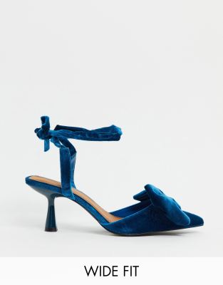 asos heels wide fit