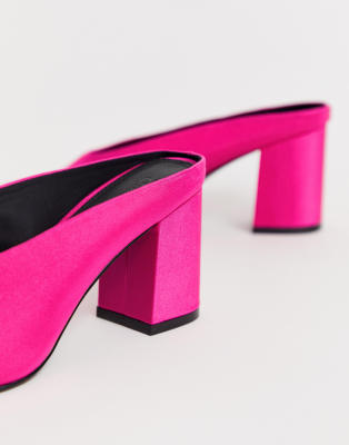pink kitten heels wide fit