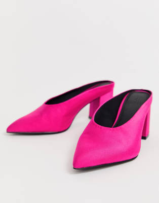pink kitten heels wide fit