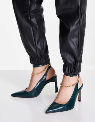 dark green wide fit shoes