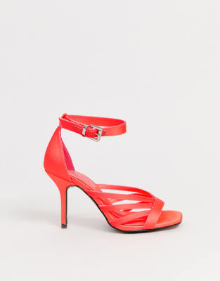 hot pink wide fit sandals