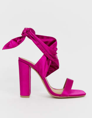 fuschia wide fit shoes